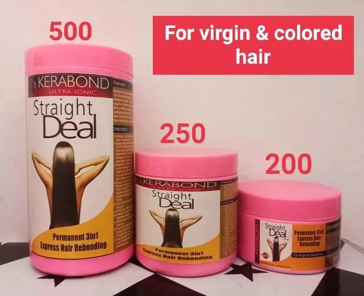 KERABOND STRAIGHT DEAL SERIES 3in1EXPRESS REBONDING(for virgin and