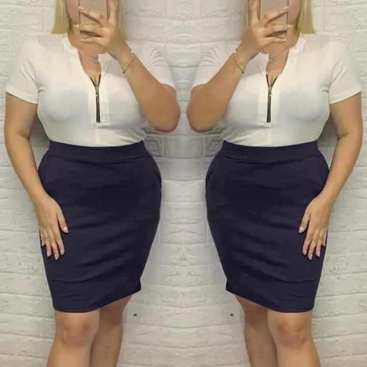 JCP PLUS SIZE OFFICE SKIRT 34"40" waistline Lazada PH