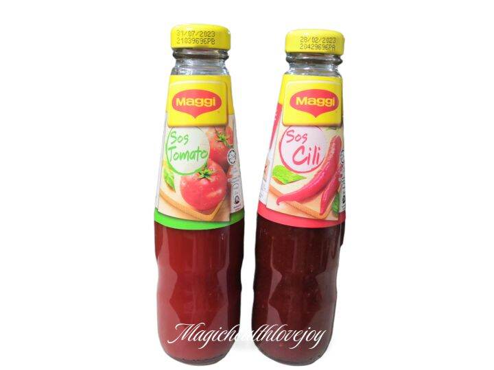 พร้อมส่งซอสพริก-ซอสมะเขือเทศ-sos-tomato-sos-cili-แม๊กกี้-สินค้านำเข้าจากมาเลเซีย