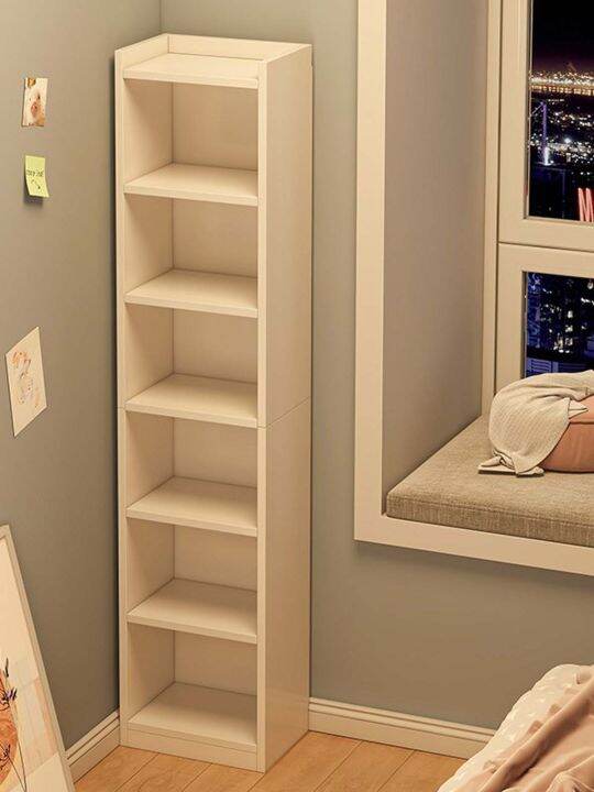 Bay Window Storage Corner Bookshelf Small Bookcase Bedroom Desk