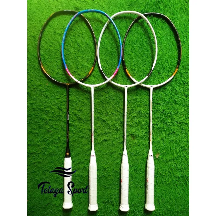 RAKET BADMINTON LINING TECTONIC 7 COMBAT 32 LBS (free tas dan Grip