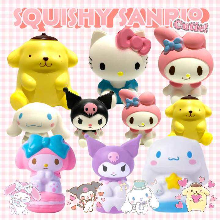 Mainan Squishy Sanrio/Sanrio Squishy Mainan Anak Stress Relieve ...