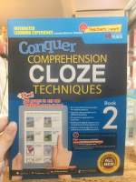 [EN] Conquer Comprehension Cloze Techniques Book 2 หนังสือภาษาอังกฤษ