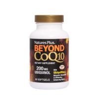 NaturesPlus Beyond CoQ10 coenzyme Q10 200 mg Ubiquinol With UbiquiMax Calcium Magnesium Selenium Potassium Nature s plus co q 10