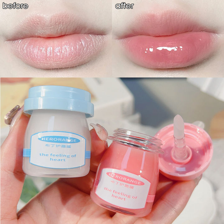 8g Lip Sleeping Mask Night Sleep Maintenance Moistened Lip Balm Lips ...