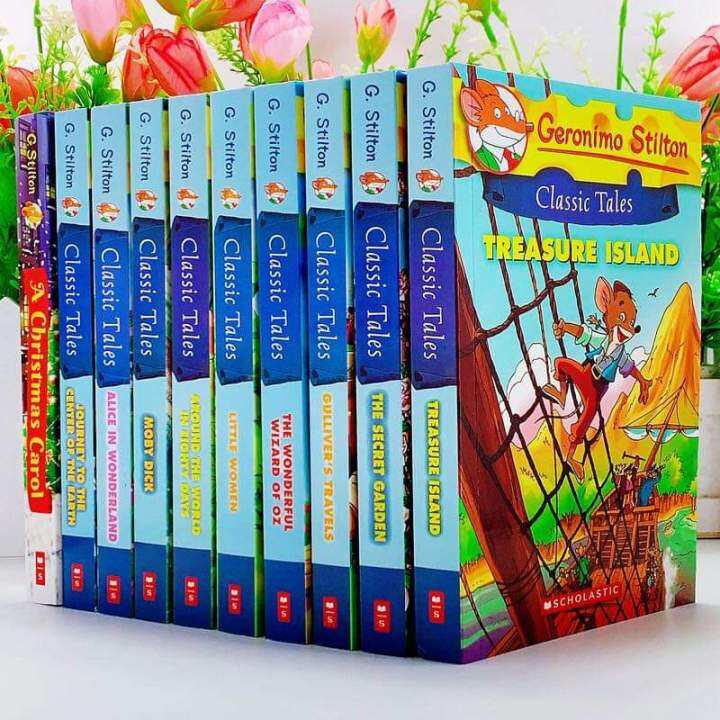 Geronimo Stilton Classic Tales (10 books per set) | Lazada