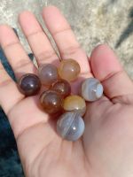 Agate | อาเกต
สีเทา สีเหลือง ทรงกลม ขนาดเส้นผ่าศูนย์กลาง 15 มิลลิเมตร