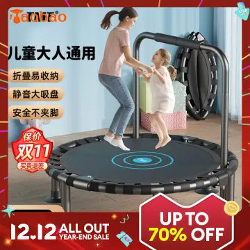 Collapsible discount trampoline large