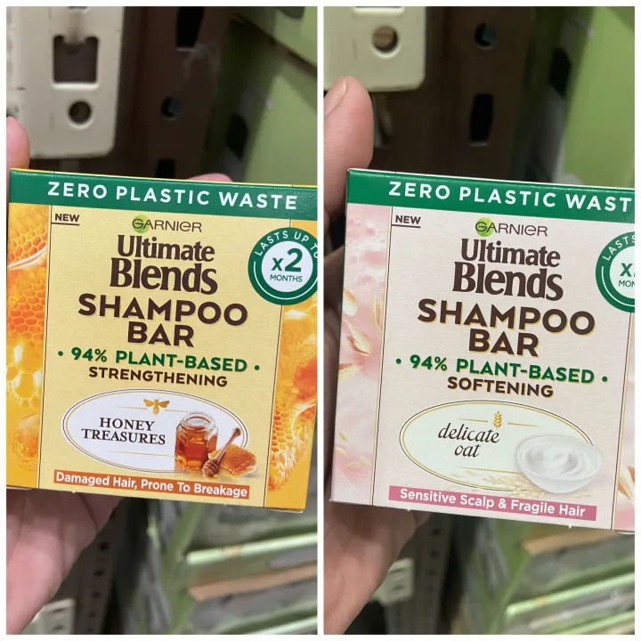 GARNIER ULTIMATE BLENDS SHAMPOO BAR 60 grams Lazada PH