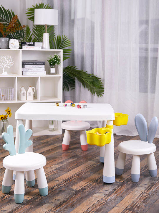 Kindergarten Children's Tables and Chairs Set Study Table and Chair
