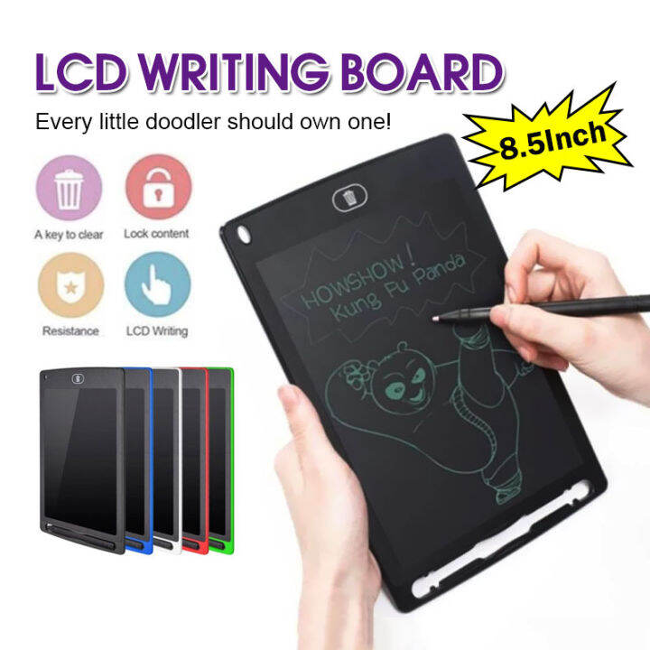 LCD Writing Pad 8.5 Inch Portable LCD Writing Tablet Drawing Tablet