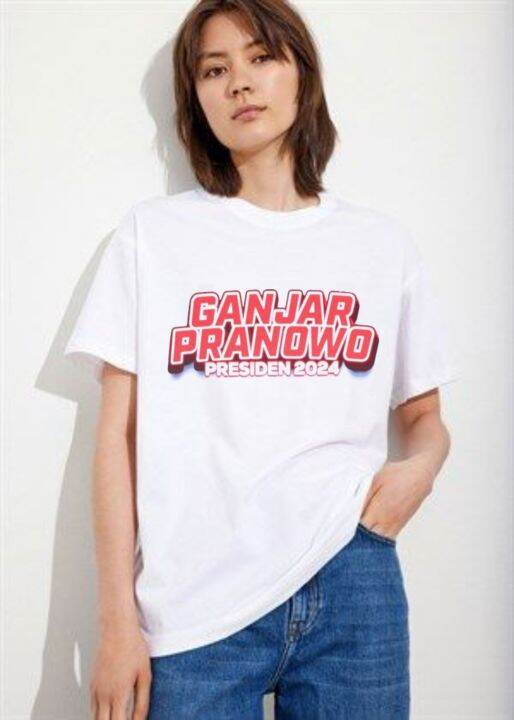 Kaos Ganjar Pranowo Presiden 2024 Original Lazada Indonesia