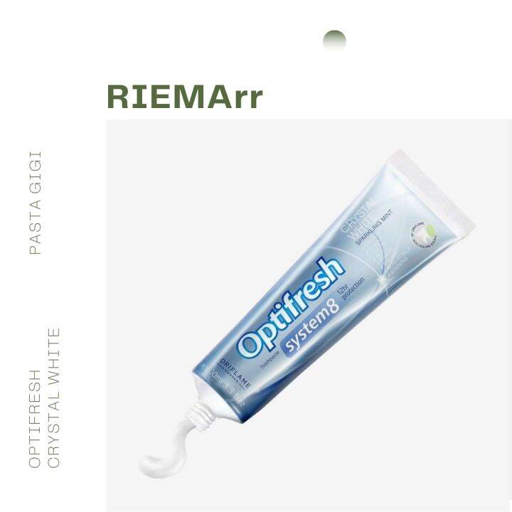 optifresh Optifresh System 8 Crystal White Toothpaste Lazada Indonesia