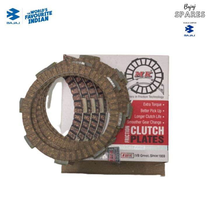 CLUTCH PLATE 6 PCS KIT NS200/RS200 PULSAR BAJAJ/KTM DUKE 200/RC MK