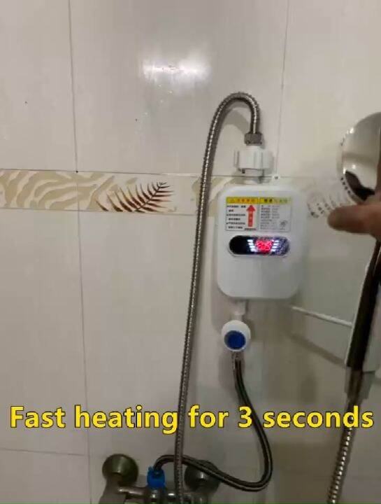 mini small instant electric water heater for shower and bathroom,hot