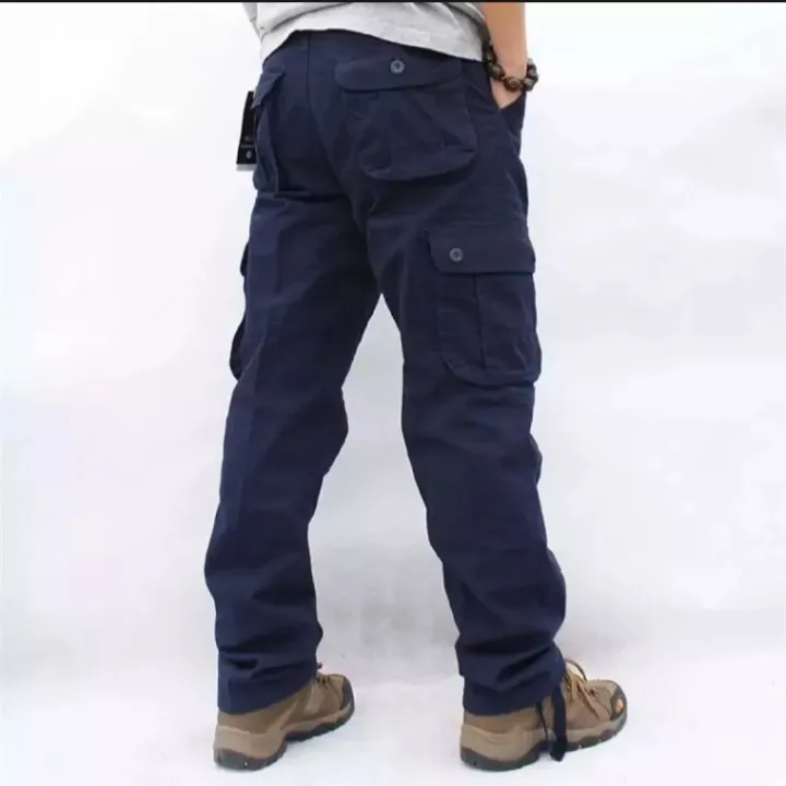 maong cargo pants 6 pocket and side pocket | Lazada PH