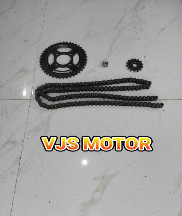 Gir gear set rantai set depan blakang dan rante Honda CS1 ORI ASLI