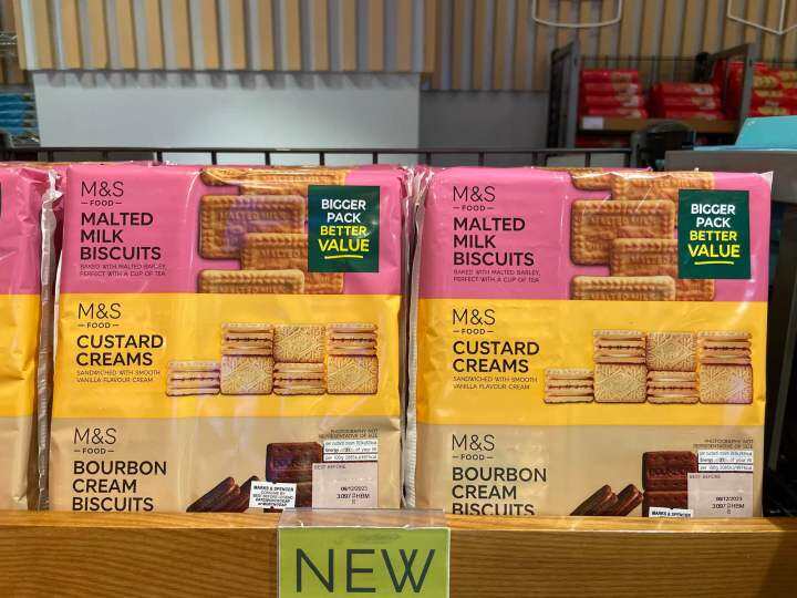Marks & Spencer Trio Biscuit (Malted Milk / Custard Cream /Bourbon