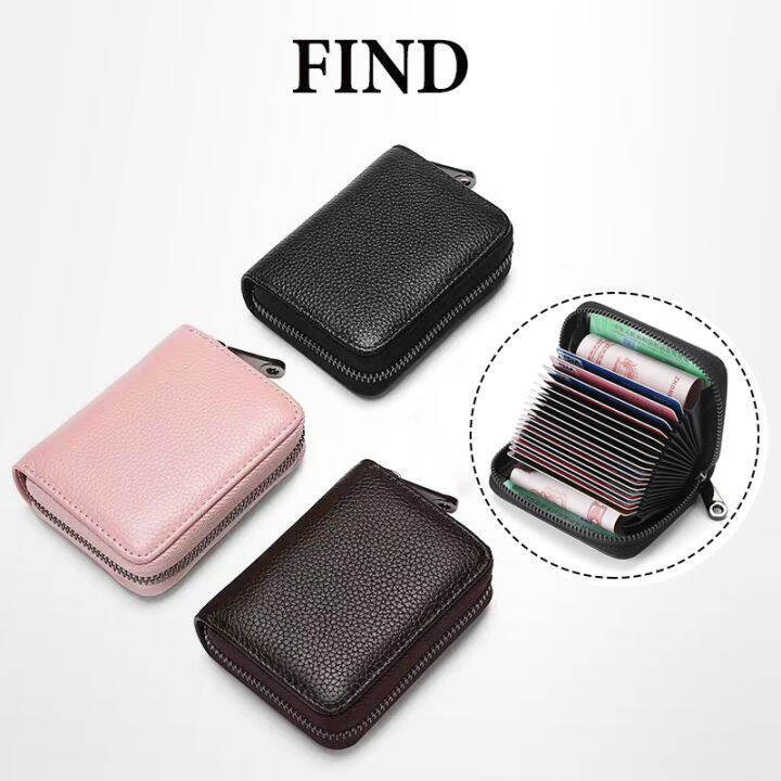 Men Wallets with zipper Expansion card holder , large-capacity credit ...