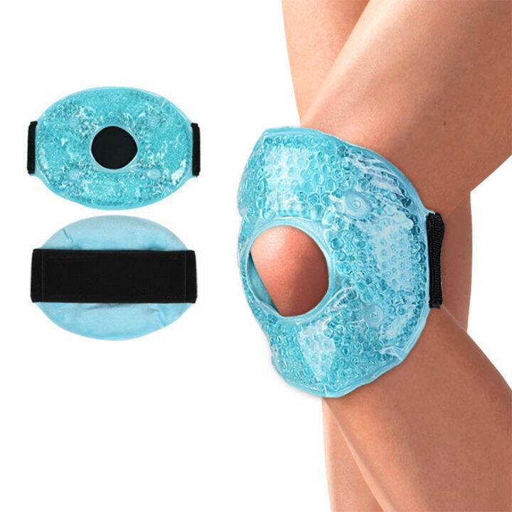 Agdoad Knee Ice Packs Reusable Ice Wraps Hot Cold Compression for Elbow