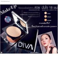 ?exp.2025?แป้งดีว่า Mistine Number One Diva SPF 25PA+++ ?พร้อมส่ง ? S1