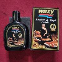 แว็กซี่ Waxy น้ำยาบำรุงรักษาเครื่องหนังและเคลือบเงา ขนาด 125ml แว๊กซี่ เครื่องหนัง Leather &amp; Vinyl Polish