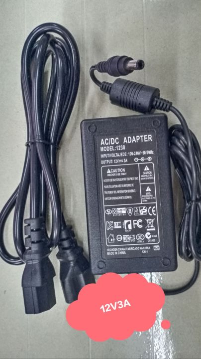 12v-3a-original-dc-5-5-2-5-head-เหมาะสำหรับกล้องวงจรปิด-wifi-router-เครื่องขยายเสียงเครื่องใช้ไฟฟ้าภายในบ้าน