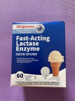 Walgreens Lactase Enzyme 9000 FCC ALU Lactose 60 chewable