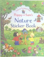 ?มาใหม่? Nature first sticker book สมุดภาพสติ๊กเกอร์ (เนื้อหาเป็นภาษาอังกฤษ)​ Usborne sticker book หนังสือนิทานภาษาอังกฤษ หนังสืออัสบอร์นเน่