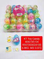 KT TOY CANDY ไข่ +ตัวคิตตี้+ลูกอม+สติกเกอร์ตกแต่ง ยกแพ็ค30ลูก สินค้ามาใหม่ กำไรงามๆๆค่ะ