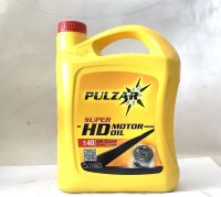 ?PULZAR?น้ำมันเครื่องยนต์ดีเซล Super HD Motor Oil #40 ขนาด 5 ลิตร