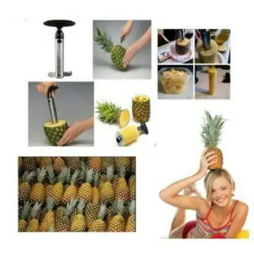 Pineapple Corer Upgraded Reinforced Thicker Blade Newness Premium Stainless  for sale online