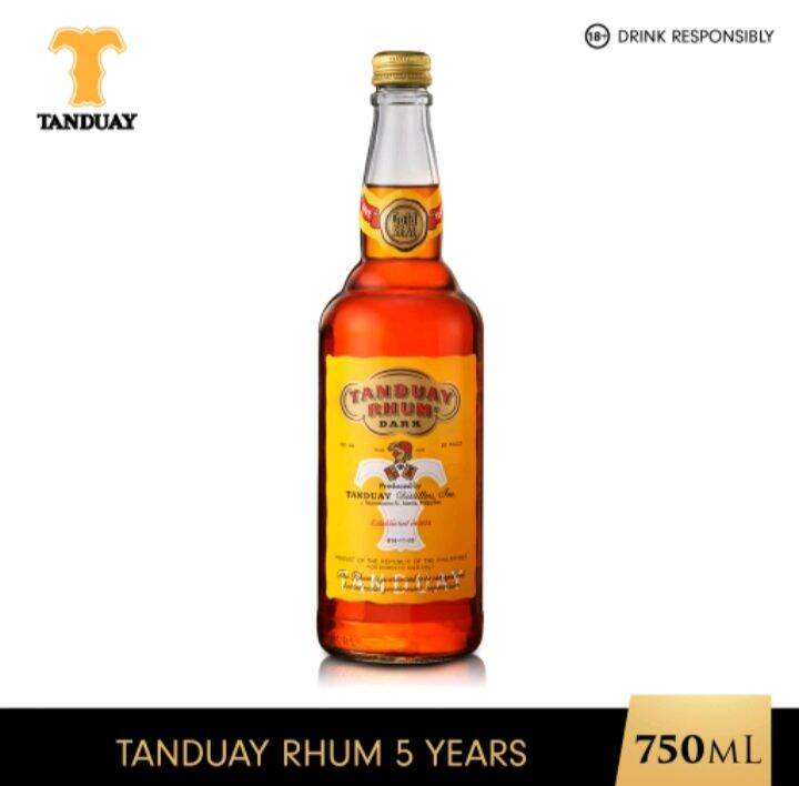 TANDUAY RHUM LIGHT 750ML Lazada PH