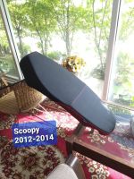 เบาะ scoopy สีดำแดงโลโก้แคมบางเมือง2010-2014/เบาะมอเตอร์ไชค์/แคมป์ช้อป