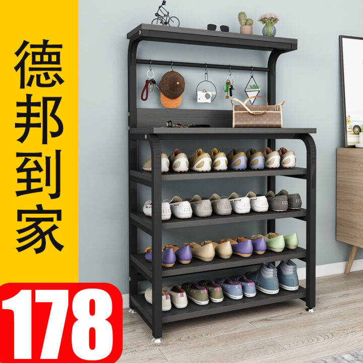 Indoor Shoe Rack Entry Door Wrought Iron Shoe Rack Simple Doorway