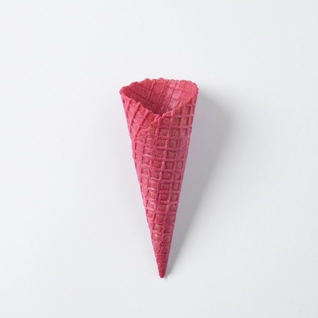 ส่งฟรี-waffle-cone-roselle-flavour-medium-60-pcs-วาฟเฟิลโคน-กลิ่นกระเจี๊ยบ-กลาง-60-ชิ้น