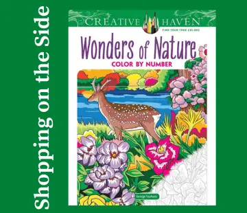 Creative Haven Wonders of Nature Color by Number [Book]