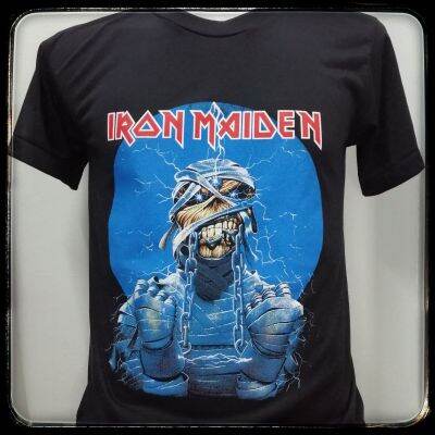 เสื้อวง Iron​Maiden ผ้า​บาง​50