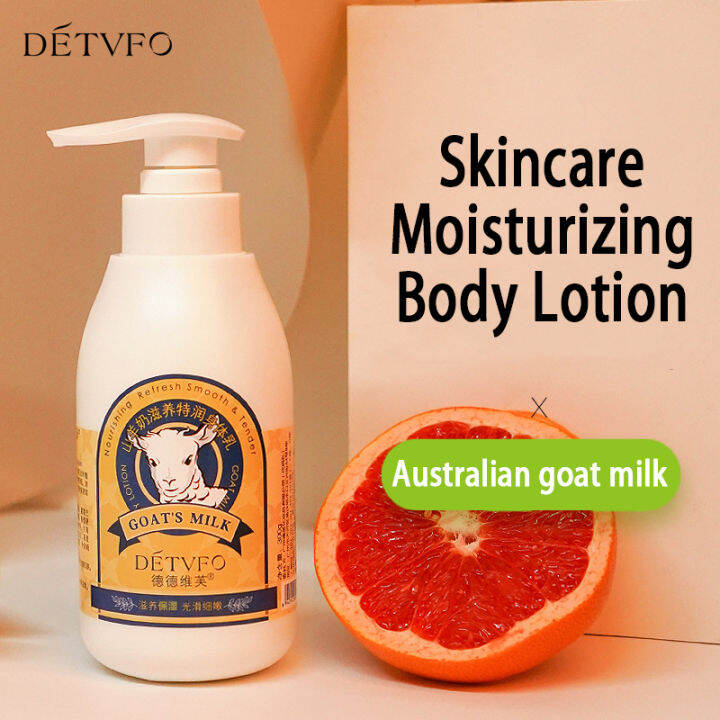 Goat Milk Body Lotion Moisturizing Gentle Skin Hydrating Anti Aging