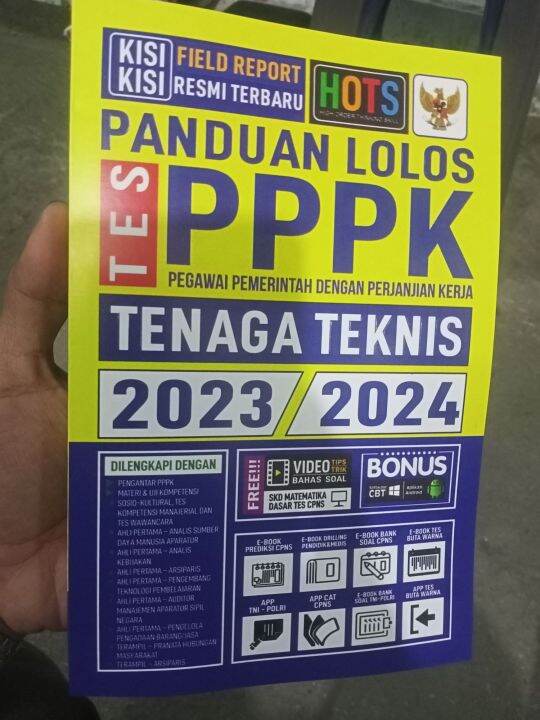 Buku Tes Pppk Terbaru Pegawai Pemerintah Dengan Perjanjian Kerja Tenaga ...