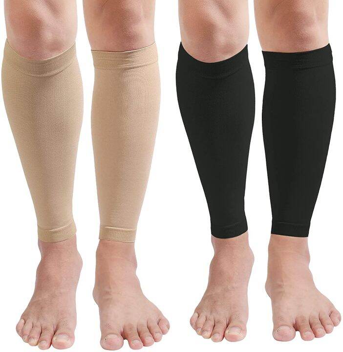 1Pair Medical Grade Calf Compression Sleeves Shin Splint Support Leg ...