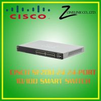 Cisco SF200-24 24-Port 10/100 Smart Switch