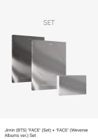 jimin (BTS) ‘FACE’ (Set) + ‘FACE’ (Weverse Album ver.) Set