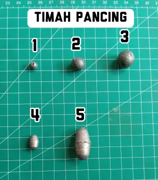 Jual Timah/ pemberat alat pancing ladung