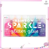 Rainbow Sparkle Glitter Glue!
กาวกลิตเตอร์ สีน่าร้ากกก แพคเกจเป็นขวดบีบ 6 ขวด