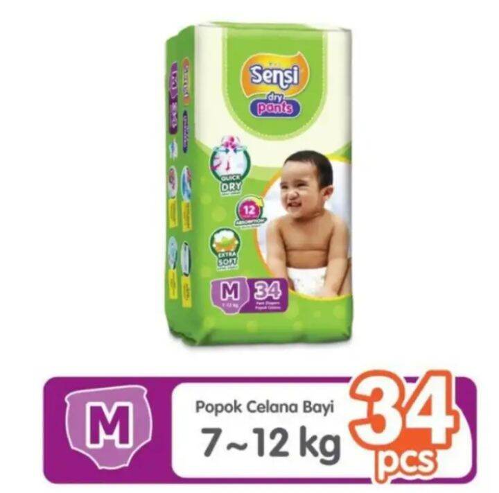 Pampers Sensi M34 | Lazada Indonesia