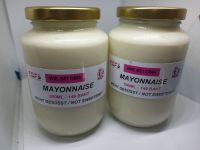 Mayonnaise unsweetened 2x 500ml Jar / Mayo nicht gesüßt 2x 500ml im Glas