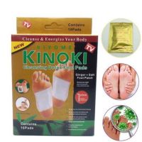 แผ่นแปะเท้าดูดสารพิษ Kinoki (กล่องทอง) สูตรใหม่เข้มข้นกว่า  ของแท้? Foot Detox แผ่นแปะเท้าดีท็อกเพื่อสุขภาพ