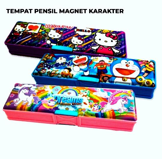 Kotak Pensil Magnet Kotak Tempat Penyimpanan Alat Tulis Lazada Indonesia