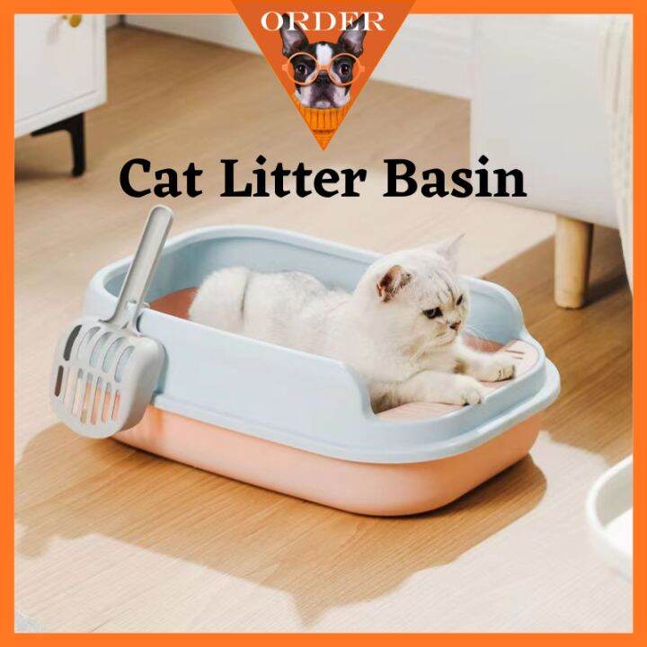 Cat Toilet Litter Box With Scoop Kitten Litter Box Cat Toilet